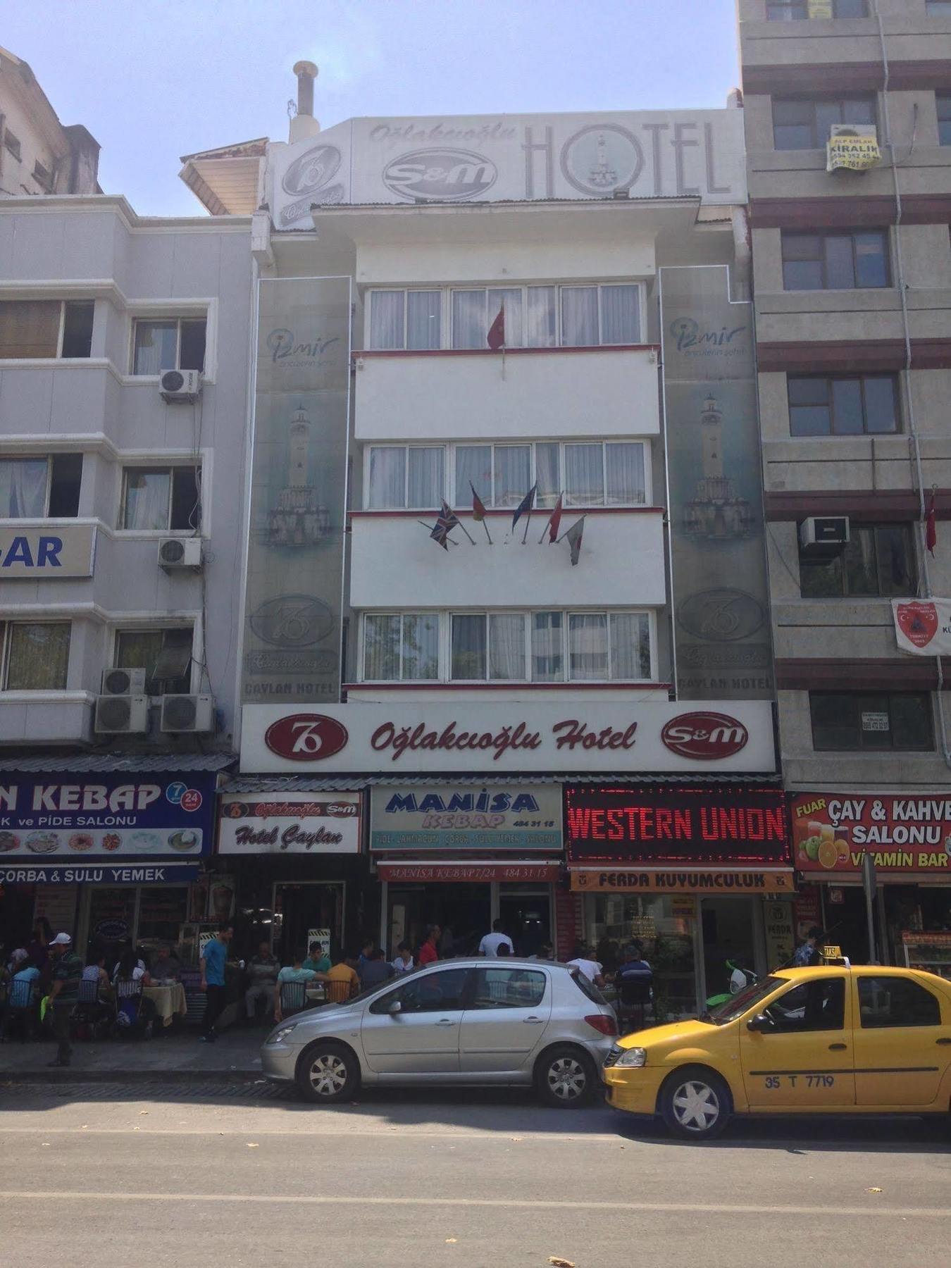 Caylan Hotel Izmir Bagian luar foto